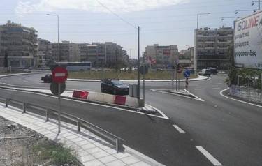 Εύοσμος: Καταργήθηκαν τα φανάρια στον κόμβο Μαιάνδρου στην Περιφερειακή