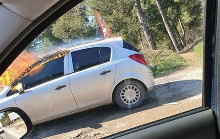 Αυτοπυρπολήθηκε επιχειρηματίας στην Περιφερειακή Οδό Θεσσαλονίκης