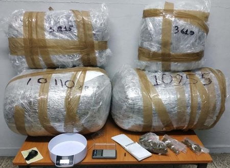 Με 27 κιλά κάνναβης συνελήφθη 27χρονος έξω από τον Εύοσμο