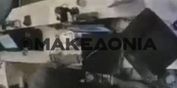 Καρέ – καρέ η ληστεία σε πρακτορείο ΟΠΑΠ στον Εύοσμο – ΒΙΝΤΕΟ