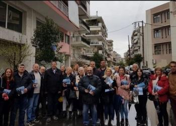 Στη λαϊκή αγορά Ευόσμου ο Γιάννης Καμαρινός