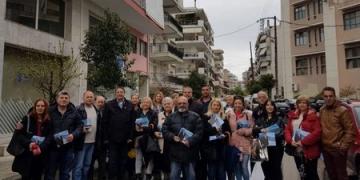Στη λαϊκή αγορά Ευόσμου ο Γιάννης Καμαρινός