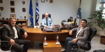 Τη Γενική Αστυνομική Διεύθυνση επισκέφτηκε ο Δήμαρχος Κορδελιού Ευόσμου, Πέτρος Σούλας