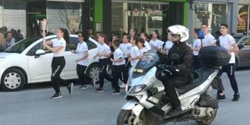 Βίντεο: Ο Δήμος Κορδελιού Ευόσμου υποδέχεται τη Φλόγα  του 14ου Μαραθωνίου “Μέγας Αλέξανδρος”