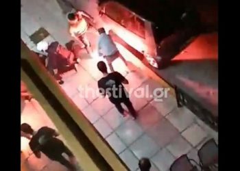 Επεισόδιο μεταξύ οπαδών και αστυνομικών στον Εύοσμο Θεσσαλονίκης (Βίντεο)