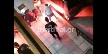 Επεισόδιο μεταξύ οπαδών και αστυνομικών στον Εύοσμο Θεσσαλονίκης (Βίντεο)