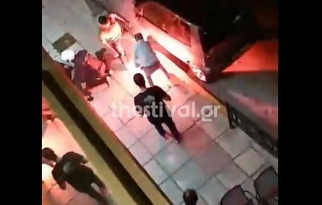 Επεισόδιο μεταξύ οπαδών και αστυνομικών στον Εύοσμο Θεσσαλονίκης (Βίντεο)