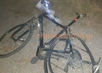Νεκρός ο ποδηλάτης που παρασύρθηκε από ΙΧ στο Ωραιόκαστρο Θεσσαλονίκης