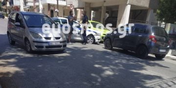 Σύγκρουση περιπολικού της ΕΛ.ΑΣ. με ΙΧ κατά την διάρκεια καταδίωξης στον Εύοσμο (Εικόνες)