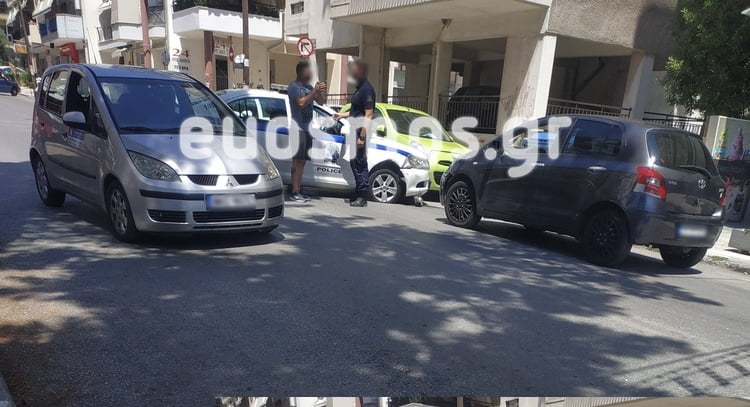 Σύγκρουση περιπολικού της ΕΛ.ΑΣ. με ΙΧ κατά την διάρκεια καταδίωξης στον Εύοσμο (Εικόνες)