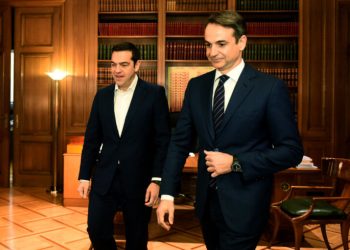 Τηλεφώνημα Τσίπρα στον Μητσοτάκη! Τον συνεχάρη για τη νίκη της ΝΔ – Αύριο η παράδοση – παραλαβή στο Μαξίμου!