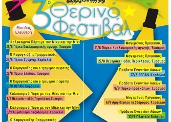 3ο Θερινό Φεστιβάλ Δήμου Κορδελιού Ευόσμου – Όλο το πρόγραμμα