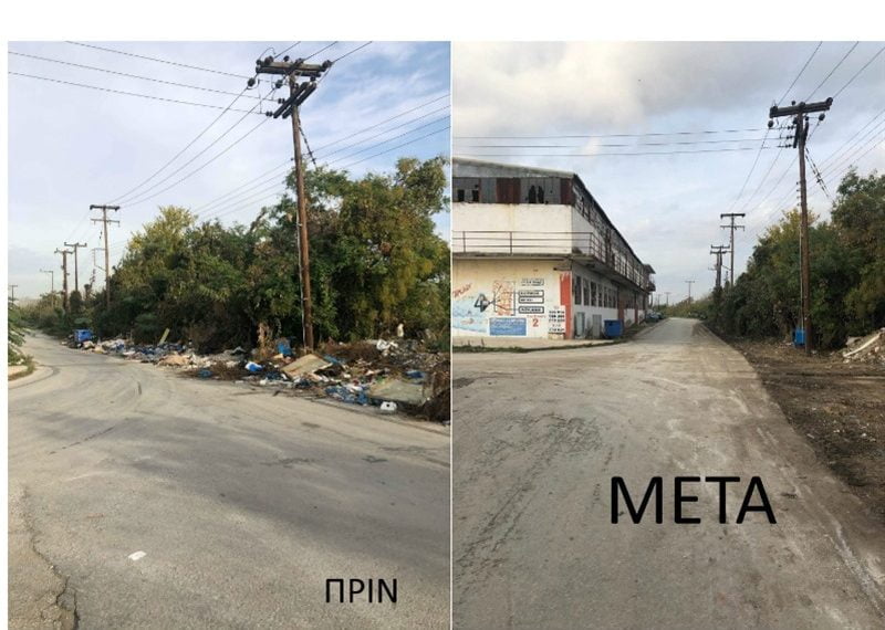 Επιχείρηση «σκούπα» στην περιοχή του πρώην Στρατοπέδου Ζιάκα (ΦΩΤΟ)