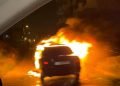 Εύοσμος: Αυτοκίνητο λαμπάδιασε εν’ κινήσει (Εικόνα)