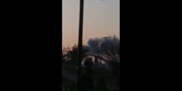 Φωτιά σε απορρίμματα στον Εύοσμο (Βίντεο)