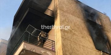 Συγκλονιστικό Βίντεο από την εκκένωση του διαμερίσματος που κάηκε στον Εύοσμο Θεσσαλονίκης