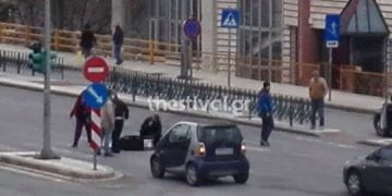 Θεσσαλονίκη: Αυτοκίνητο παρέσυρε και τραυμάτισε στην Λαγκαδά (Eικόνες)