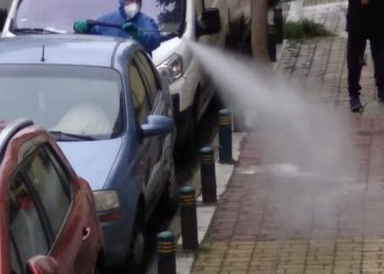Θεσσαλονίκη: Απολύμανση στη γειτονιά του 35χρονου στην Νεάπολη