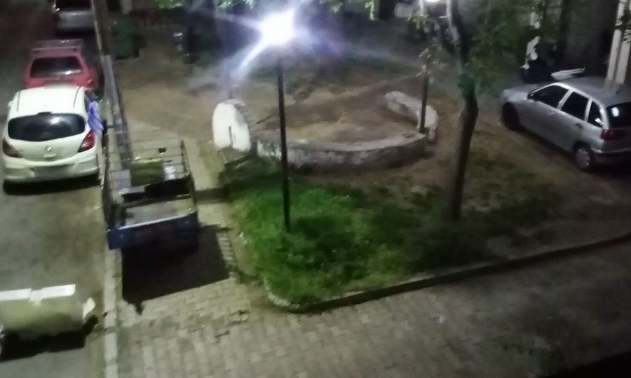 Θεσσαλονίκη: Μετέτρεψαν σε πάρκινγκ πάρκο στον Εύοσμο (Εικόνα)
