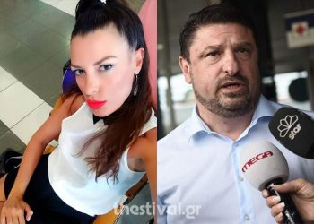 Στον εισαγγελέα η παρουσιάστρια που πέταξε νερό στον Χαρδαλιά (Βίντεο)