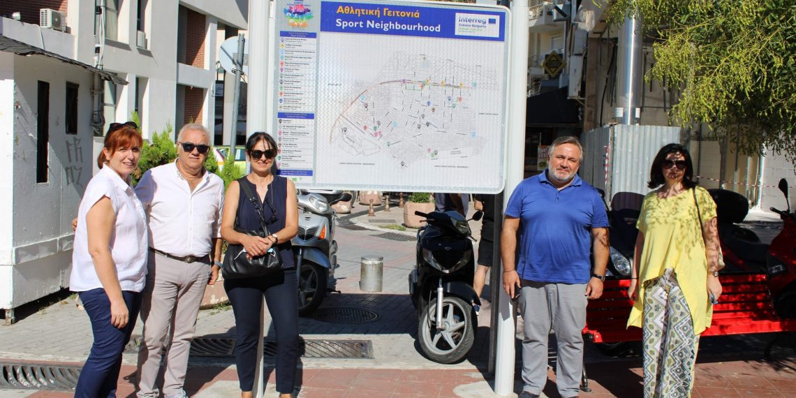 Δίκτυο πινακίδων για την προβολή της «Αθλητικής γειτονιάς» έθεσε σε λειτουργία ο Δήμος Κορδελιού Ευόσμου