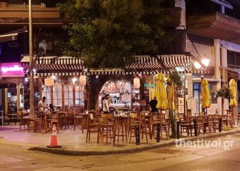 Κατέβασαν ρολά από τα μεσάνυχτα τα καταστήματα εστίασης στη Θεσσαλονίκη (Eικόνες)