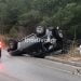 Ανατροπή ΙΧ στη Σταυρούπολη- Προβλήματα στην κυκλοφορία