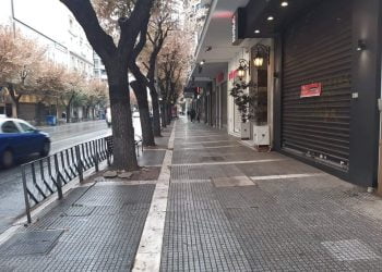 Ερημη πόλη η Θεσσαλονίκη μετά το lockdown -Δείτε τις πρώτες φωτό, άδειοι δρόμοι, κλειστά μαγαζιά