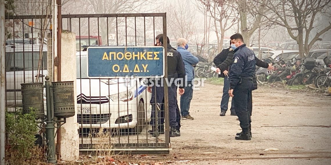 Θεσσαλονίκη: Περίεργη διάρρηξη σε αποθήκη φύλαξης δημόσιου υλικού στην Πολίχνη (Βίντεο)