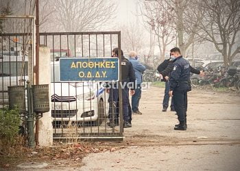 Θεσσαλονίκη: Περίεργη διάρρηξη σε αποθήκη φύλαξης δημόσιου υλικού στην Πολίχνη (Βίντεο)