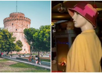 Θεσσαλονίκη κατάστημα: Ψητοπωλείο στην πόλη χρησιμοποιεί κούκλες που παριστάνουν τους πελάτες και τις σερβιτόρες