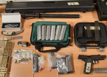 Θεσσαλονίκη: Είχε ολόκληρο οπλοστάσιο στο σπίτι του (Eικόνες)