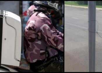 Αδιανόητο περιστατικό στη Θεσσαλονίκη: Ντελιβεράς έπεσε σε παγίδα με τεντωμένη πετονιά σε δρόμο