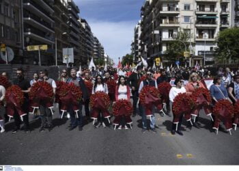 Θεσσαλονίκη: Συγκεντρώσεις και πορείες στο κέντρο για την Εργατική Πρωτομαγιά