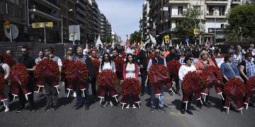 Θεσσαλονίκη: Συγκεντρώσεις και πορείες στο κέντρο για την Εργατική Πρωτομαγιά