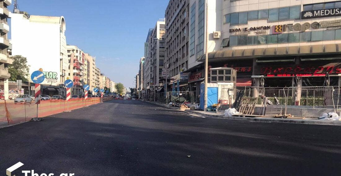 Θεσσαλονίκη: Θυμάστε πως ήταν η Μοναστηρίου; Εφυγαν οι λαμαρίνες, “ανάσαναν” οι επαγγελματίες (Εικόνες)