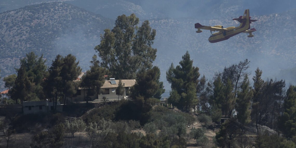 Yψηλός κίνδυνος πυρκαγιάς για αύριο στη Χαλκιδική