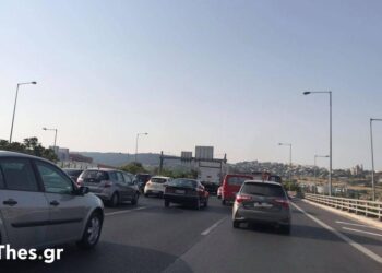 Θεσσαλονίκη: Δύο καραμπόλες σήμερα στον Περιφερειακό