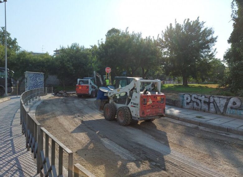 Θεσσαλονίκη: Συνέχεια εργασιών στην Αγ. Δημητρίου – Πως θα διεξάγεται η κυκλοφορία