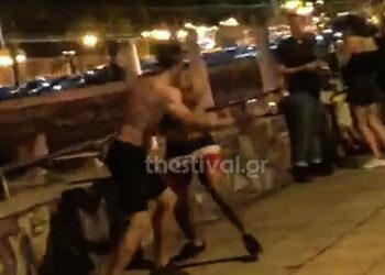 Βίντεο – σοκ από το άγριο φονικό στη Θεσσαλονίκη: Κυνηγούσε με μαχαίρι νεαρό και τον σκότωσε