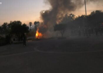 Διαδηλώσεις ΔΕΘ: Γυναίκα δέχθηκε αντικείμενο και λιποθύμησε