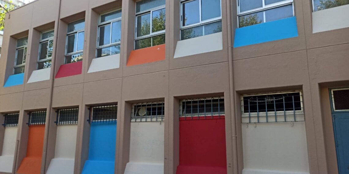 Πώς άλλαξε όψη το 1ο Γυμνάσιο Κορδελιού (Εικόνες)