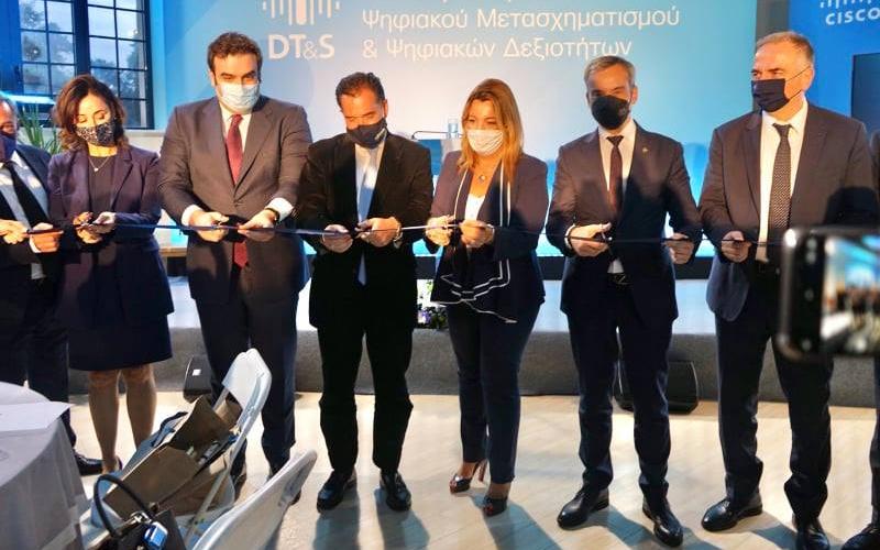 Εγκαινιάστηκε το ψηφιακό κέντρο της Cisco στα παλιά Σφαγεία