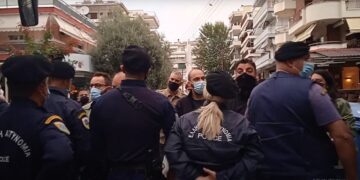 Αστυνομικός κλοιός γύρω από το ΕΠΑΛ Σταυρούπολης – Ένταση μεταξύ αστυνομικών και μελών των ΕΛΜΕ (Βίντεο)