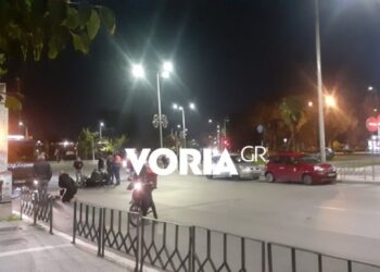 Τροχαίο με μία τραυματία στο κέντρο της Θεσσαλονίκης