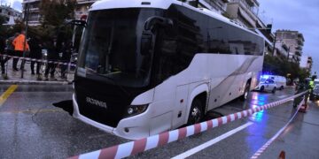 Θεσσαλονίκη: Φούσκωσε το ρέμα της Πολίχνης από την κακοκαιρία «Μπάλλος»