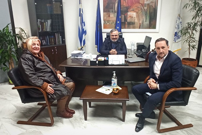 Συνάντηση Μανδαλιανού με τον Δήμαρχο Αλεξανδρούπολης