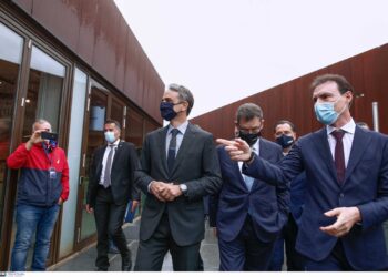 Live από Θεσσαλονίκη: Ο πρωθυπουργός Κυριάκος Μητσοτάκης στα εγκαίνια δύο νέων εγκαταστάσεων της Pfizer