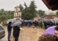 Νίκος Τσουμάνης: Θρήνος στην κηδεία του ποδοσφαιριστή (Εικόνα)