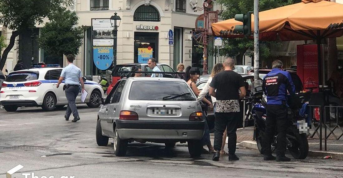 Θεσσαλονίκη: Τροχαίο ατύχημα στην Τσιμισκή – Συγκρούστηκαν δύο οχήματα